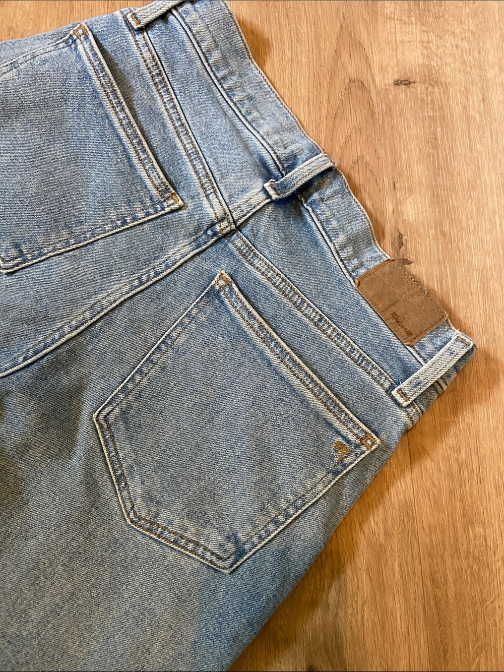 Madewell The Perfect Vintage Straight High-Rise Jeans Size 27 Button Fly EUC - Picture 4 of 8